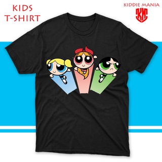 Powerpuff Girls High Quality T-Shirt for Kids (C5)เสื้อยืด