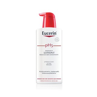 Eucerin pH5 lotion F  อียูเซอริน โลชั่น เอฟ โลชั่นบำรุงผิวสำหรับผิวแห้งมาก ขนาด 400 มล.