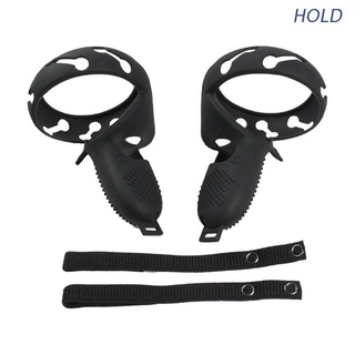 HOLD Anti-fall Protection Knuckle Strap Silicone Case Handle Grip Strap Grip Cover for -Oculus Quest 2 Touch Controller