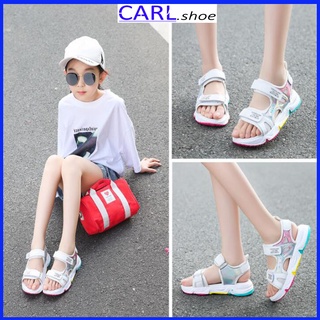 พร้อมส่ง CARL รองเท้าแตะชายหาด แฟชั่นฤดูร้อน สําหรับเด็กผู้หญิง ไซซ์ 27-38