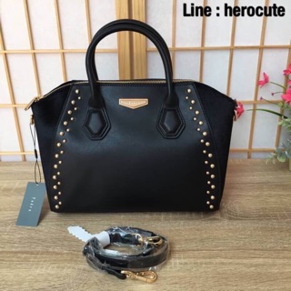 PEDRO EMBELLISHED TOP HANDLE TOTE BAG ของแท้ ราคาถูก