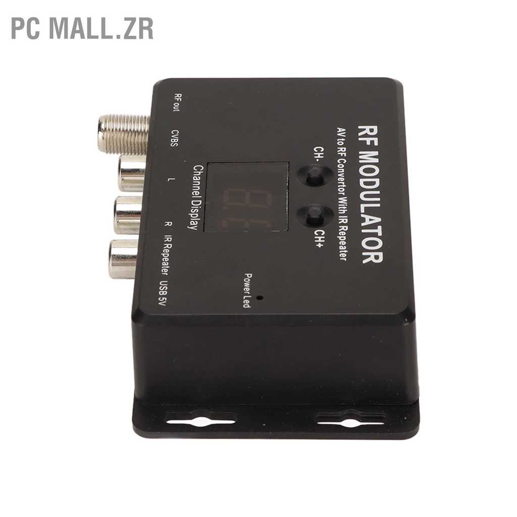 Pc Mall.Zr Rf Modulator ตัวแปลง Av เป็น Ir Repeater สําหรับกล่อง Dvr ...