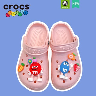 Crocs/jibbitz รองเท้าแตะ ลายการ์ตูน 3D สามมิติ DIY สําหรับตกแต่ง