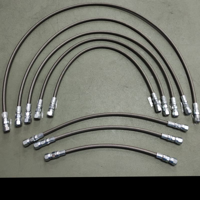 สายถักเลี้ยงแกนเทอร์โบ  สายถักน้ำมันเทอร์โบ 30cm,35cm,40cm,50cm,60cm,70cm,80cm,100cm