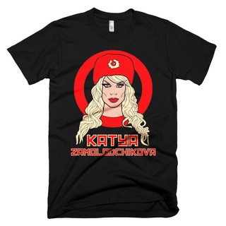 เสื้อยืดโอเวอร์ไซส์เสื้อยืด พิมพ์ลาย Katya Zamolodchikova Fan Art Trixie Mattel สไตล์ฮิปฮอป สตรีท เหมาะกับฤดูร้อน สําหรั