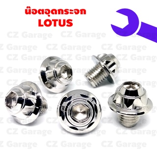 น๊อตอุดกระจก HONDA LOTUS, น๊อตอุดกระจก YAMAHA LOTUS, น๊อตปิดกระจกฮอนด้า, น๊อตปิดกระจกยามาฮ่า