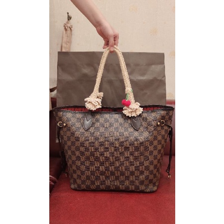 กระเป๋าหลุยส์วิคตองรุ่นเนเวอร์ฟูล(Lv nvf mm) แท้มือ2