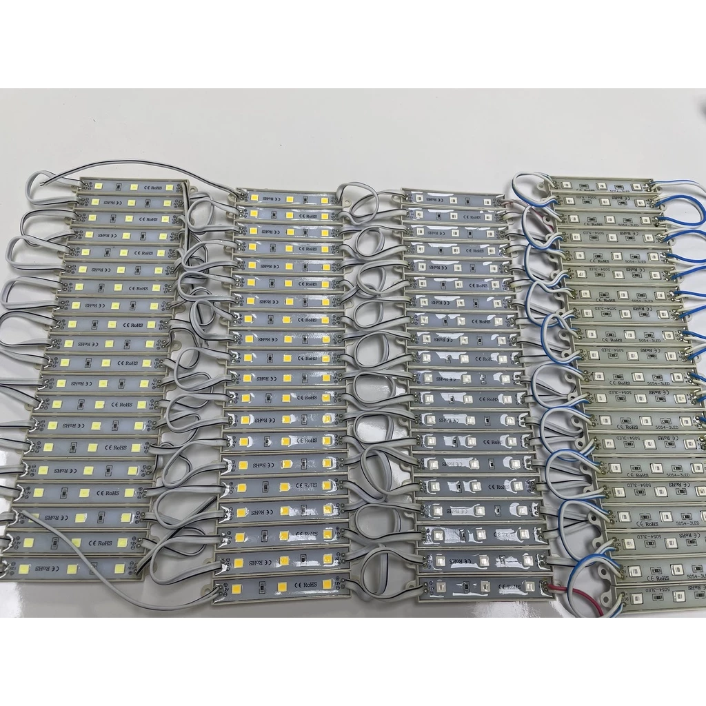 ไฟโมดูล ไฟกล่องป้าย ไฟตัวอักษร LED กันน้ำ LED Module 5054 รุ่นLED-3-5054-7512 ราคาต่อ1แผง（100ชิ้น）