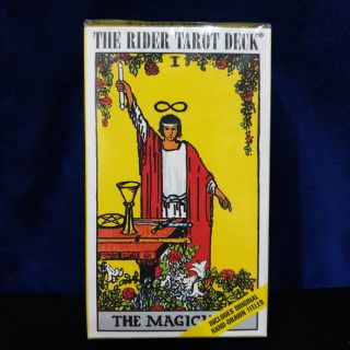 ไพ่ไรเดอร์เวท/The Rider Tarot Deck/ไพ่ยิปซีชุดมาตรฐาน /ไพ่แท้ลดราคา /Tarot /TarotCards