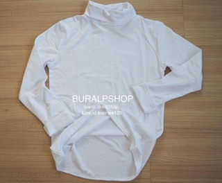 เสื้อคอเต่าบุขนกันหนาว(ฮีมเทค)