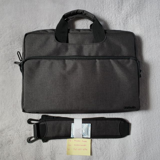 AGVA กระเป๋า โน้ตบุ๊ค (14.1"สีดำ) Milano 2 In 1 