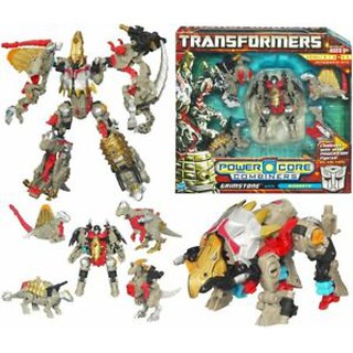 TRANSFORMERS 2010 : POWER CORE : AUTOBOT GRIMSTONE with DINOBOTS สินค้าจาก HASBRO แท้ 100%