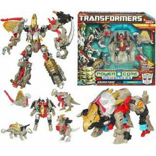 TRANSFORMERS 2010 : POWER CORE : AUTOBOT GRIMSTONE with DINOBOTS สินค้าจาก HASBRO แท้ 100%