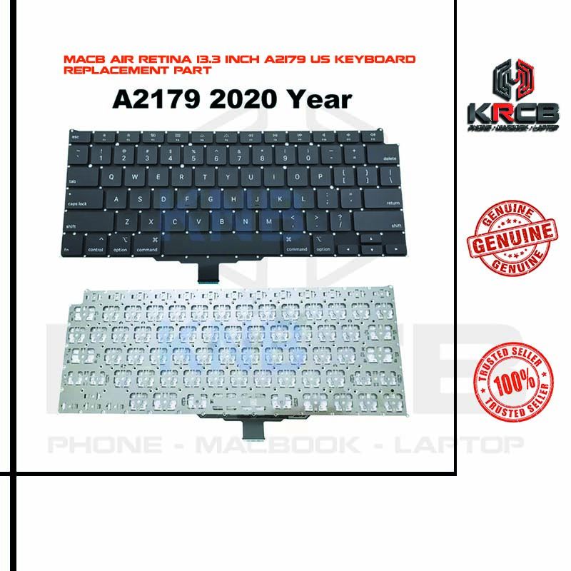 KRCB คีย์บอร์ดใหม่สําหรับ Air Pro A2141 A2251 A2289 A2179 A2337 A2338