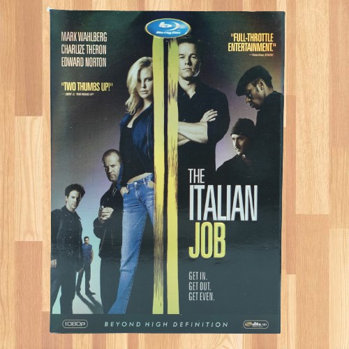 The Italian Job (DVD) DVD9/ ปล้นซ้อนปล้น พลิกถนนล่า (ดีวีดี) *คุณภาพดี ดูได้ปกติ มือ 2