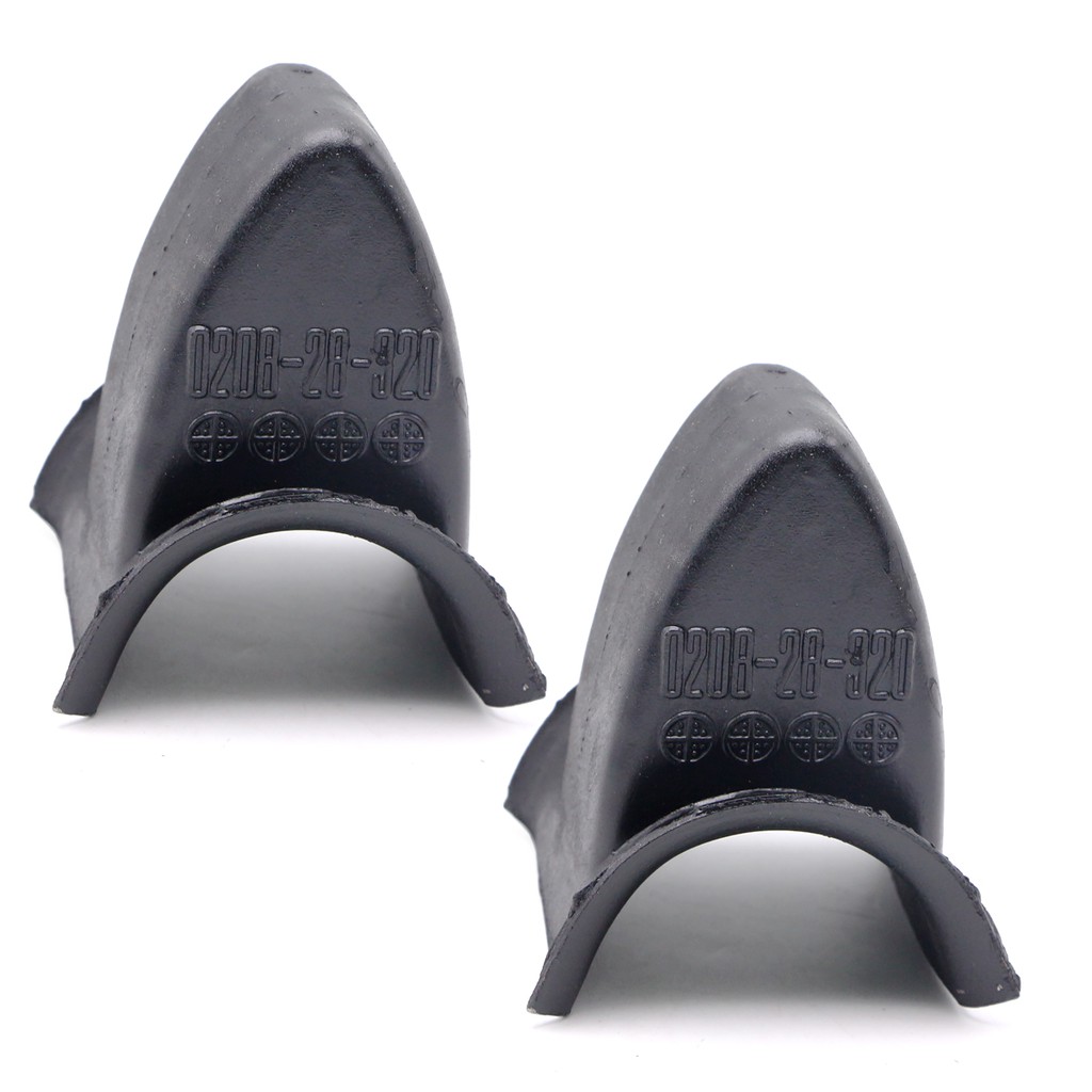 ลูกยางกันกระแทกหลัง 2ชิ้น สีดำ Mazda  1200 Pick Up ปี - รูปที่ 2