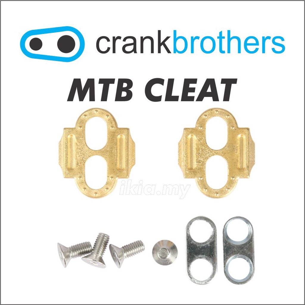 Crankbrothers Pedal Cleat MTB Crank Brother Egg Beater Cleat ขี่จักรยาน Basikal SPD MTB Pedal Cleat
