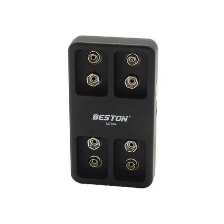 Beston USB Charger แท่นชาร์จ 9V รุ่น M7004 ชาร์จได้ 4 ช่อง batterymania