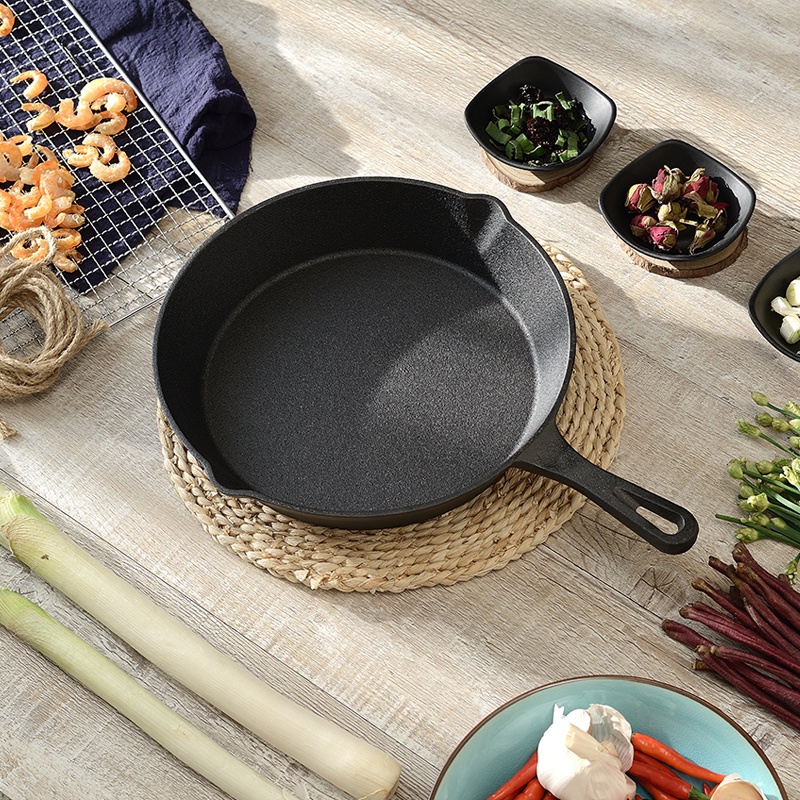 25 ซม. PURE BARE CAST IRON SKILLET