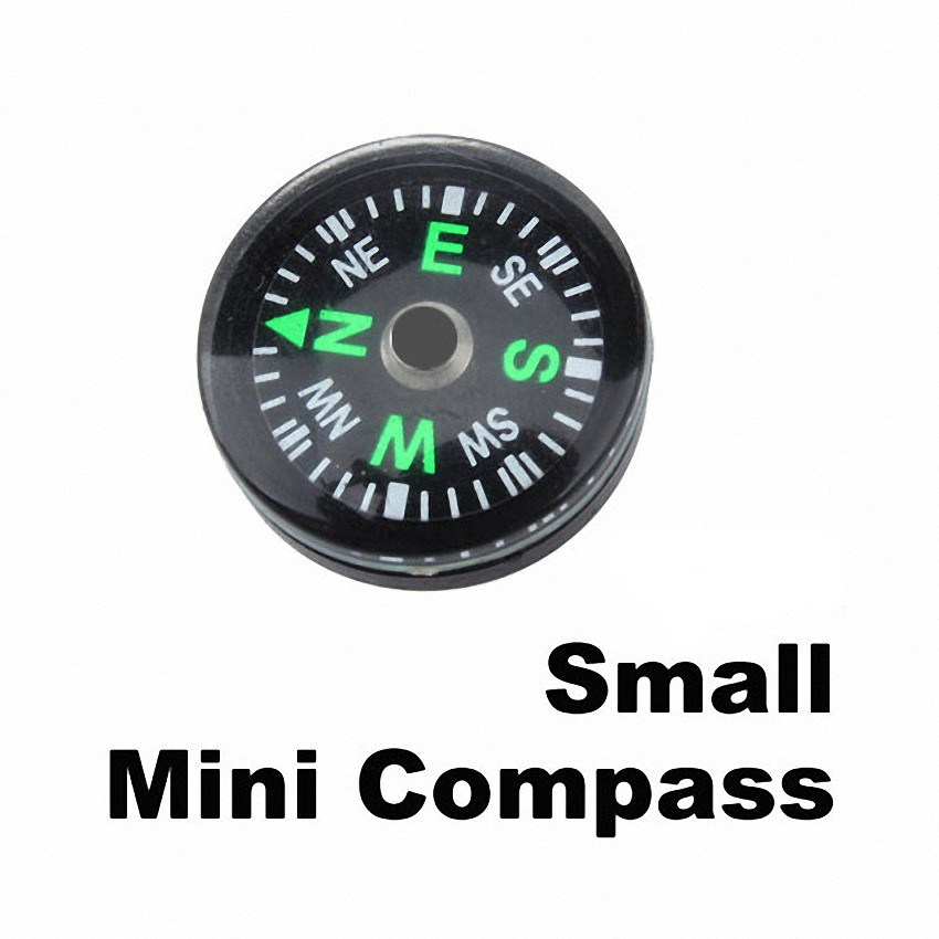 (สินค้าพร้อมจัดส่ง สามารถปรับตั้งค่าความแม่นยำได้) Small Mini Compass เข็มทิศเล็ก ขนาด 20 มม. รุ่น : 5344
