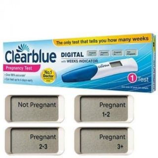 Clearblue ที่ตรวจครรภ์ดิจิตอล แบบบอกอายุครรภ์ได้ นำเข้าจาก Australia