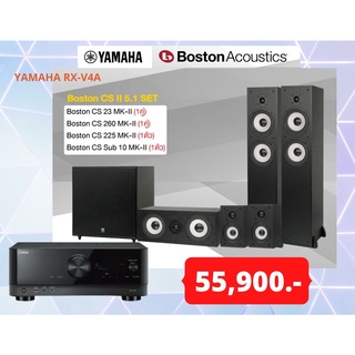 YAMAHA RX-V4A+Boston CS II 5.1 SET