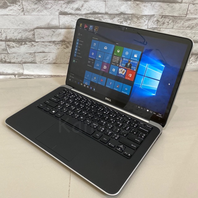 Dell XPS 13 core i7 gen 4 แรม 8 GB  SSD 256 GB จอ 13.3 นิ้ว ทัชสกรีน โน๊ตบุ๊คมือสอง พร้อมใช้งาน