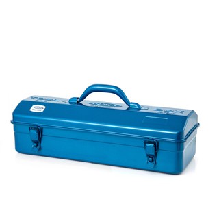 กล่องเครื่องมือเหล็กเคลือบ สีน้ำเงิน โตโย Y-410 Glazed Steel Tool Box Blue Toyo Y-410