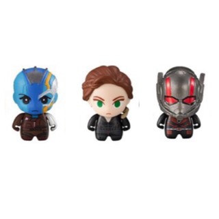 กาชาปอง Avengers End Game - Antman, Black Widow, Nebula