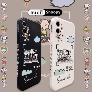 🔥เคสซิลิโคนลายการ์ตูน🔥Snoopy สนูปปี้ ใช้สำหรับ iPhone 14 Plus 6s 7 8 Plus+ X XR XS Max 11 12 13 14 Pro Max 13 Mini Case