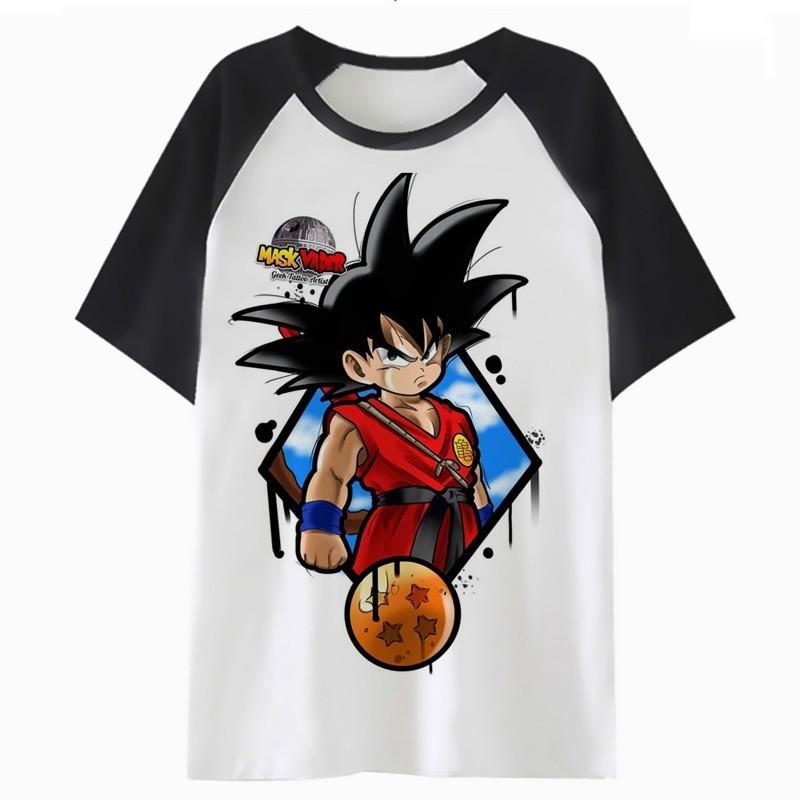 เสื้อยืด [พร้อมส่ง ของถึงไทยแล้ว]  Dragon Ball สำหรับผู้หญิง cool