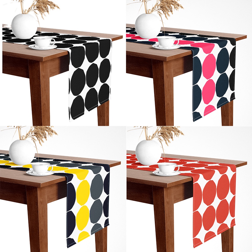 ผ้าปูโต๊ะลายจุดผ้าปูโต๊ะลายหิน Marimekko