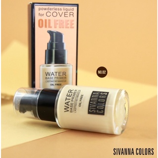 ⚡FLASH SALE⚡♡พร้อมส่ง์ Sivanna HF559 Colors Water Base Primer Lasting Foundation