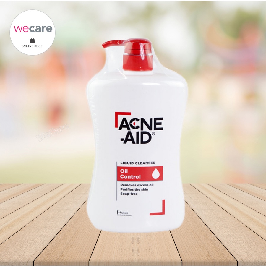 Acne-Aid liquid cleanser แอคเน่-เอด ลิควิด คลีนเซอร์ 900 ml สำหรับปัญหาสิว เหมาะสำหรับผิวมัน สิวอุดต