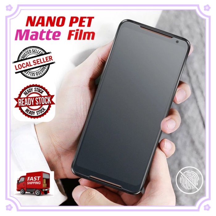 Doogee Y6 Max / Y7 / Y8 / Y8C / Y9 / Plus NANO PET Matte Film ฟิล์มกันรอยหน้าจอ