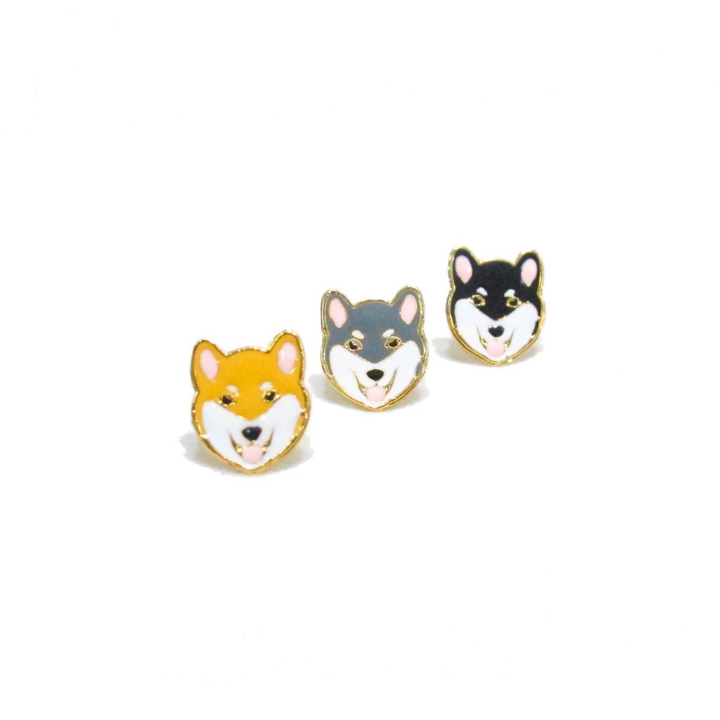 ต่างหูไซบีเรียน (Gubjung & Friends Siberian husky earring)