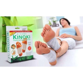 iremax mall Kinoki Detox Foot Pad แผ่นแปะเท้าดูดสารพิษ 10 กล่อง