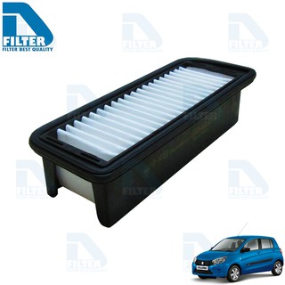 กรองอากาศ Suzuki ซูซูกิ Celerio เซเลริโอ 2014-2017 (เครื่อง 1.0) By D Filter (ไส้กรองอากาศ)