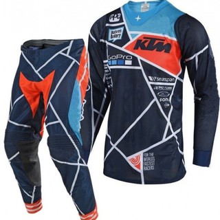 เสื้อกีฬาแขนสั้น ลายทีม Troy Lee TLD Jersey SE Air Jersey Metric Moto ATV สําหรับ KTM Motocross Gear