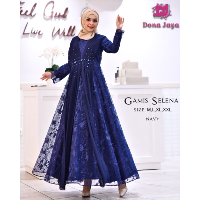 Gamis Selendang Selena/Gamis Tile Jumbo/Gamis Tile Mutiara/Gamis Tile Dot/Gamis Tile Pesta