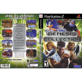 SEGA GENESIS COLLECTION [PS2 US : DVD5 1 Disc]