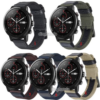 สายรัดตัวทำด้วยไนล่อนไนล่อนสำหรับ Huami Amazfit Stratos 2 2S 3