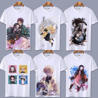 ️ราคาถูกสุดดดด️ ชุดคอสเพลย์ Anime เสื้อดาบพิฆาตอสูร ชุดชิโนบุเสื้อยืดแขนสั้น Demon Slayer☎∏☫เสื้อยืดแขนสั้น Demon Slay