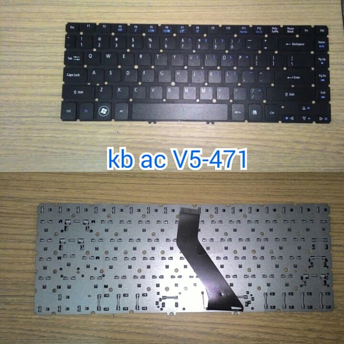 คีย์บอร์ด เหมาะสําหรับ acer V5-471, Aspire V5-431, V5-471