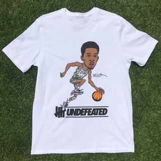 เสื้อยืดวินเทจใหม่ เสื้อยืด พิมพ์ลาย 860 Kobe Bryant X Undefeated Caricature S White Reprint ไซซ์ A1460 Los Angeles Lak