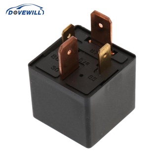 [Dovewill] อะไหล่รีเลย์ DC 12V 80A 4-Pin แบบเปลี่ยน สําหรับยานยนต์