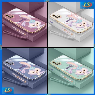 เคส Samsung A51 เคส Samsung A71 เคส Samsung M51 A21S A31 A50 A50S A30S A70 A10S A20 A30 A20S เคสโทรศัพท์มือถือ ลายการ์ตูนกระต่ายดิสนีย์ StellaLou TZ