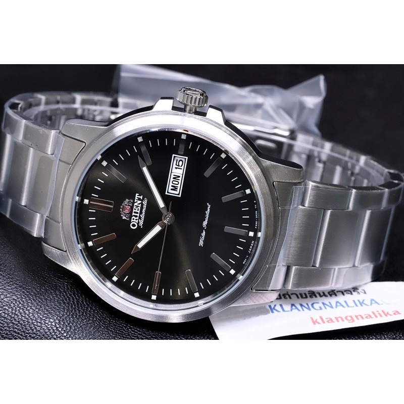 (แถมกล่องแบบพกพา) นาฬิกา Orient Automatic รุ่น RA-AA0C01B