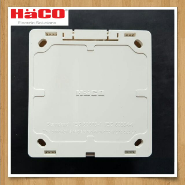 Haco ขั้วหลอดเกลียว E27   สำหรับติดตั้ง แบบลอย รุ่น M3N-E27 - รูปที่ 3