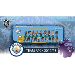 โมเดลนักฟุตบอล 5 ซม. SoccerStarz Manchester City League Winners Team Pack 2017/2018